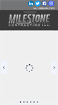 Mobile Screenshot of milestonecontracting.com